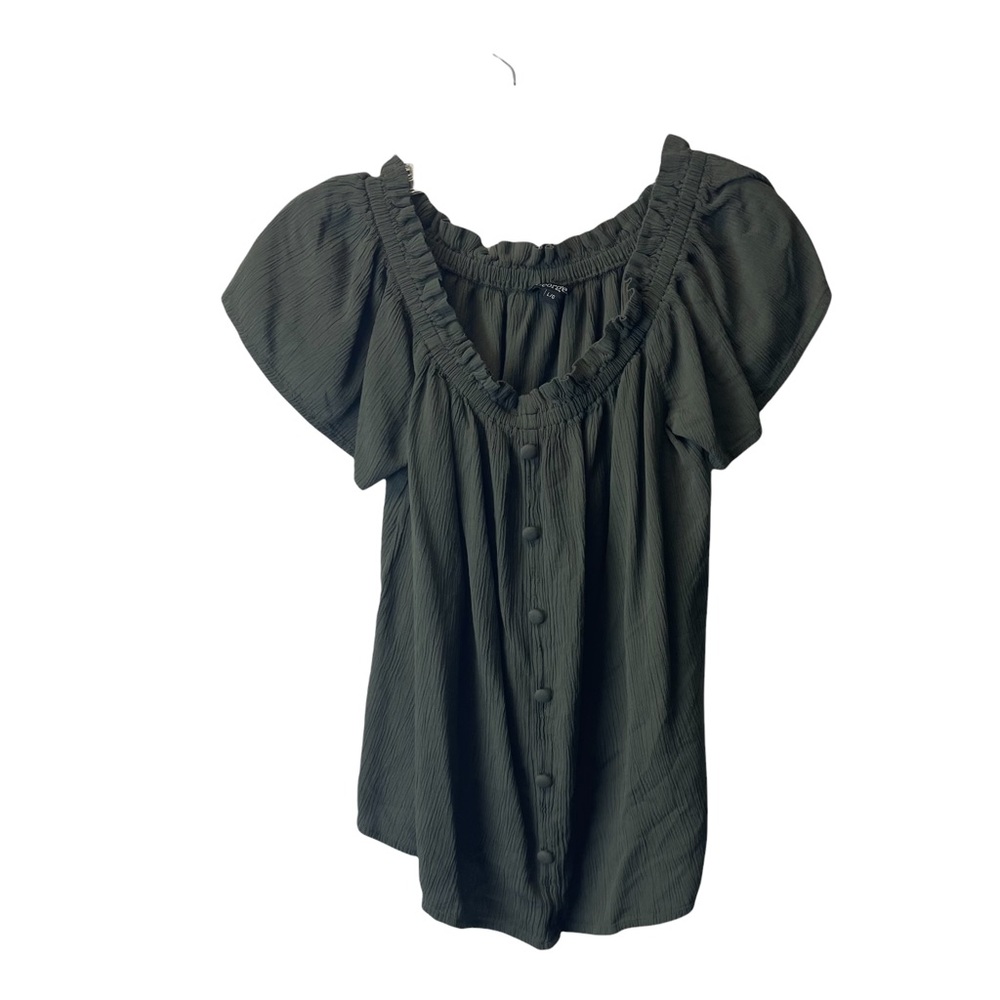 GEORGE large green shirt